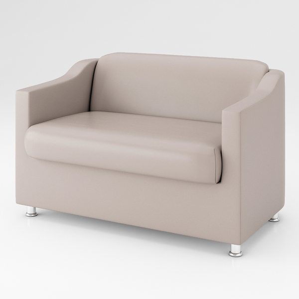 Namoradeira Tilla Recepção Clinica Medica – Balaqui Decor Bege