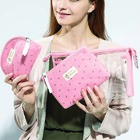 Necessaire Bolsa P/ Viagem Organizador Impermeavel Rosa