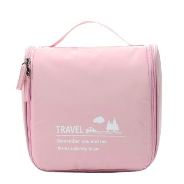 Necessaire De Viagem Impermeável Com Cabide 50245 Rosa