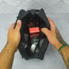 Necessaire Discreta Masculina De Poliéster Prática Preto