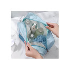 Nécessaire Permita-se Transparente - Azul