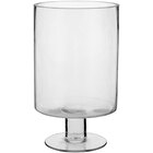 Niah Castiçal 25x15x15cm Vidro Transparente