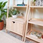 Nicho 2 Portas Para Estante Pipa 29x55x28 Em Madeira De Pinus