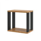 Nicho 30cm Industrial  Freijó/preto