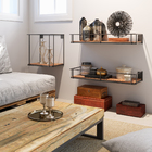 Nicho 30x30x20cm Aço Escovado Rustic DS Artefatos