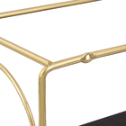 Nicho 45x45x15cm Metal Dourado Dandy Zamar