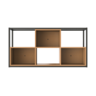 Nicho sem Portas 60x120x30cm Retangular Madeira Freijó Urbana Multivisão