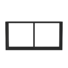 Nicho 60x30x15 Nicho Em Mdp De 15 Mm  Pintura Uv Nb-1 - Preto