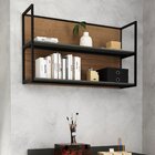 Nicho Aéreo 120cm Para Cozinha Viena Freijó/grafite