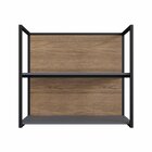 Nicho Aéreo 80cm Cozinha Viena  Freijó/grafite