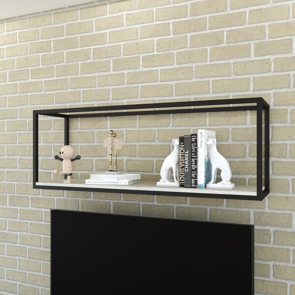 Nicho Aéreo Estilo Industrial 120cm Active Yescasa Snow