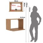 Nicho Aéreo Multiuso 60cm Para Microondas E Forno Elétrico Fr