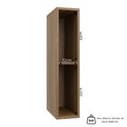 Nicho Aéreo Para Cozinha Paris Nogal Manchester