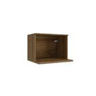 Nicho Aéreo Para Microondas Celeste Kappesberg 100% Mdf Nogue