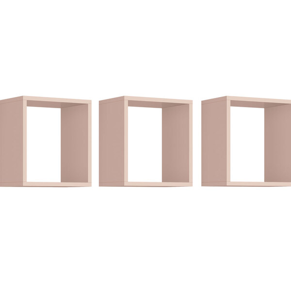 Nicho Aéreo Para Quarto Infantil Juju Rosa Fosco - Reller