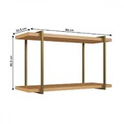 Nicho Amabile Cinza 80 Cm