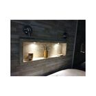 Nicho Banheiro Em Mármore Travertino 30 X 50 C/f C/b