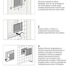 Nicho Banheiro Embutir De Mármore Sintético 30x50 - Cinza