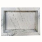 Nicho Banheiro Mármore Branco30x90 C/fundo C/borda