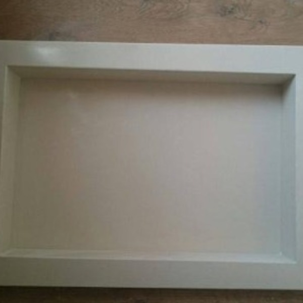 Nicho Banheiro Mármore Branco Prime 30x60 C/fundo C/borda