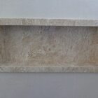 Nicho Banheiro Mármore Travertino 30x40 C/fundo C/borda