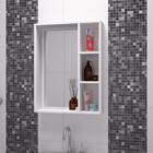 Nicho Banheiro Sem Espelho Branco Em Mdf