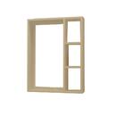 Nicho Banheiro Sem Espelho Natural Em Mdf