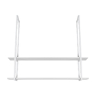 Nicho Branco Prateleira Suspensa Teto Cozinha Branca 80cm