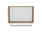 Nicho Cabideiro 29x44,3x33cm Castanho e Branco Morumbi Politorno