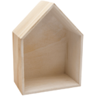 Nicho Casinha Madeira Branco 2 Pcs