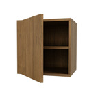 Nicho com Porta Cubo MDF Nogal 35x35x30 cm Prime Vtec