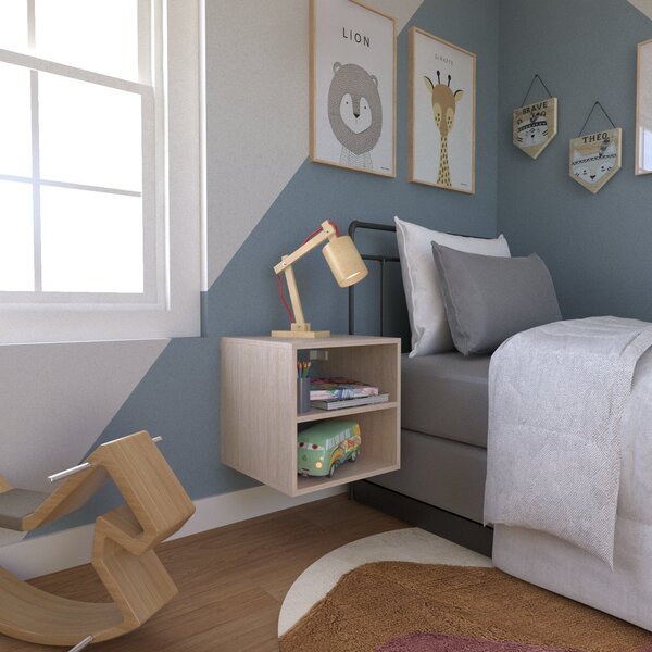 Nicho Com Prateleira Para Quarto Infantil 40cm Geneve