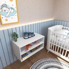 Nicho Com Prateleira Quarto Infantil  Branco