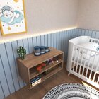 Nicho Com Prateleira Quarto Infantil  Carvalho Mel