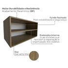 Nicho Com Prateleira Quarto Infantil  Carvalho Mel