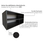 Nicho Com Prateleira Quarto Infantil  Preto