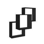 Nicho Composto 78,3x78,3cm Trio Am3080  Preto