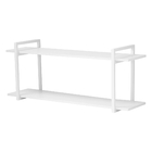 Nicho Cozinha Branco Com Prateleiras Branco 100cm