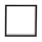 Nicho Cube 31x31cm Preto Spaceo