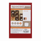 Nicho Cube 31x31cm Vermelho Spaceo