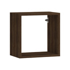 Nicho Cubo Nog Dourado 31x31x20cm