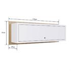 Nicho Cubo Parede Retangular 110cm Itapuã Lilies Móveis