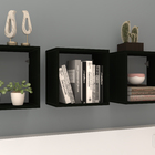 Nicho Cubo Preto 31x31x20cm