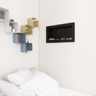 Nicho De Banheiro Estante Porta Shampoo 30x60 - Estilo E Func