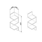 Nicho De Canto Design Am3079 Movelbento - Preto