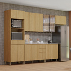 Nicho de Cozinha MDP Freijó 20x85x31,5cm Slim Luciane