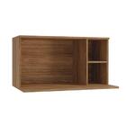 Nicho De Cozinha Modulado Botanic M639 P/ Microondas Nogueira