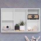 Nicho De Decoração Multiuso Infinity Branco Line - Móveis Cas