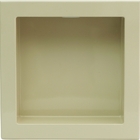 Nicho De Embutir De Mármore Sintético 30x30cm Com Led - Mocas