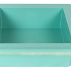 Nicho De Embutir Em Mármore Para Banheiro 30x30cm Verde Água